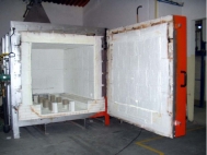 Chamber kiln, Fornoceramica, 2 m³, 1400°C, gas heated