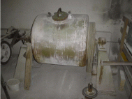 Drum mill, 200 liter