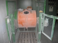 Drum mill used, 100 liter,