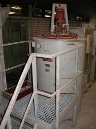 Chamber kiln (tempering), elect. heated, 1200°C