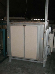 Chamber kiln, electrical heated, 1500 L, 1100°C