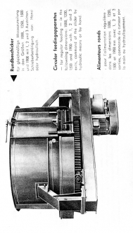 Rundbeschicker - D 1000 mm x H 500 mm