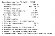 Schneckenpresse, Händle, Typ PZ 50a/50