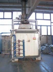 Shuttle kiln, gas heated, used - sold out