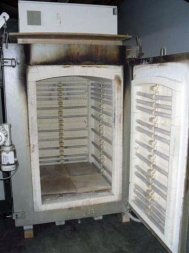 Chamber kiln, electrical hea ted, 1000 Liter, 1260 °C