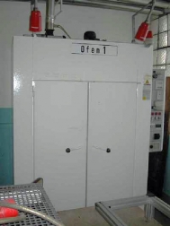 Drying Kiln, electrical, 250 °C, used - CHECK AVAILABILITY