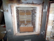 Chamber kiln, electrical heated