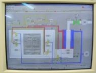 Shuttle kiln, gas heated, high temperature