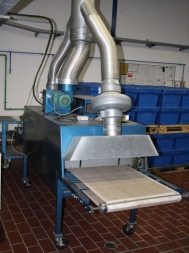 Drying belt conveyor kiln