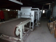 Belt convoy kiln, electrically heated