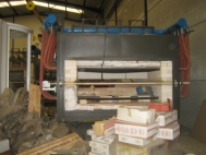 Roller kiln, gas heated, 19,2 m, 1250 °C