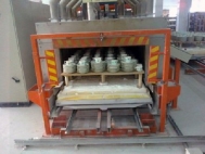 Tunnel kiln, gas heated