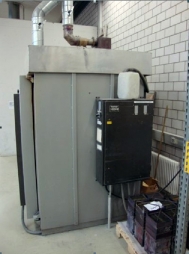 Chamber kiln, electrically heated