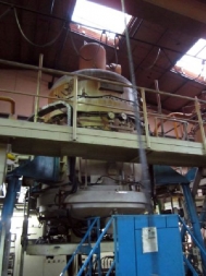 Vacuum kiln, vertical