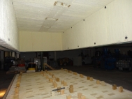 Haubenofen, gasbeheizt