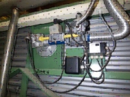 Haubenofen, gasbeheizt