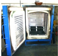 Chamber kiln, electrically heated used