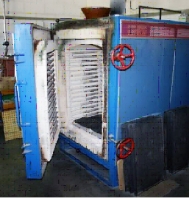 Chamber kiln, electrically heated used