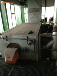 Drying belt conveyor kiln, 140 °C, used - SOLD OUT