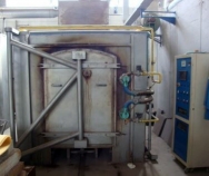 Circulating chamber kiln, gasheated, used