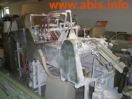 Glazing machine for plate used