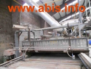 Roller kiln gas heated 44 meter used