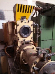 Vacuum extruder, 150 mm, used - check availability