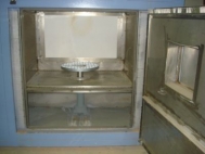 Hot air microwave dryer, used