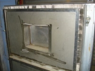 Hot air microwave dryer, used