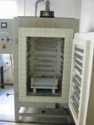 Chamber kiln, electric heated, 330 Liter, used