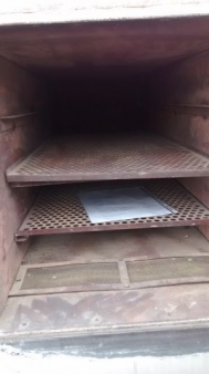 Drying kiln, electrically heated, 250 Liter, 600 °C, used
