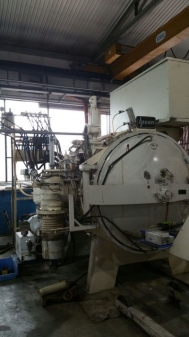 Vacuum kiln, gas heated, used