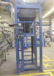 Rotary tube hardening plant with salt quenching for annealing, used