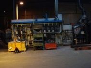 Protection gas continuous furnace, used