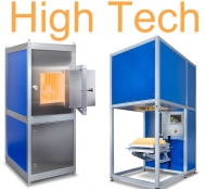 High Tech - Chamber kilns  and Elevator kiln  -  High temperature - NEW !!