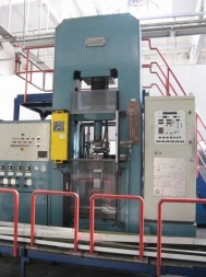 Dry pressing machine, 75 tons, used