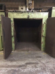 Circulating chamber kiln, 4,5 m³, 250 °C, used