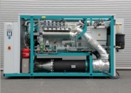 Block heat and power plant, 500 kVA, new