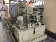 Double-Jiggering machine with micro wave dryer,  used