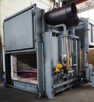 Chamber furnace, gas heated, 2,8 m³, 950 °C used