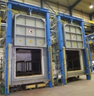 2 pcs. Annealing and heat treatment furnace, new