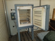 Chamber kiln, electrically heated, 150 liter, 1240 °C, used