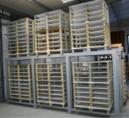 Rack props and cordierite-kiln furnitures - used
