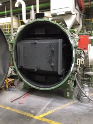 Vacuum chamber furnace, used