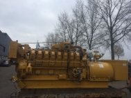 Natural gas power generator CHP, 1278 kVA, used