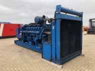 Power generator  machine set 1200 kVA, used