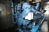 Power generator in a container 1670 kVA, used