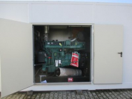 Container power generator, 710 kVA