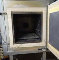 Circulating chamber furnace electrically, 250 L, 650 ?C - used