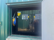 3 pcs. Container power generator, 2500 kVA - used 